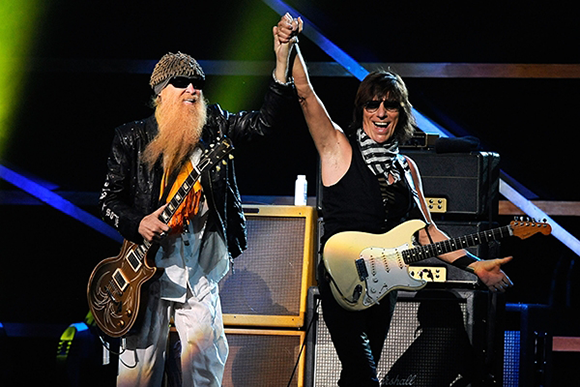 ZZ Top & Jeff Beck at DTE Energy Music Theatre