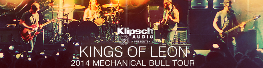 Kings of Leon: 2014 Mechanical Bull Tour