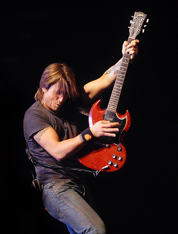 Keith Urban, Brett Eldredge & Maren Morris at DTE Energy Music Theatre