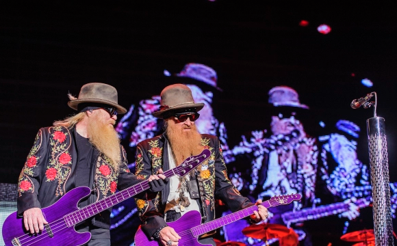 ZZ Top & Gregg Allman at DTE Energy Music Theatre