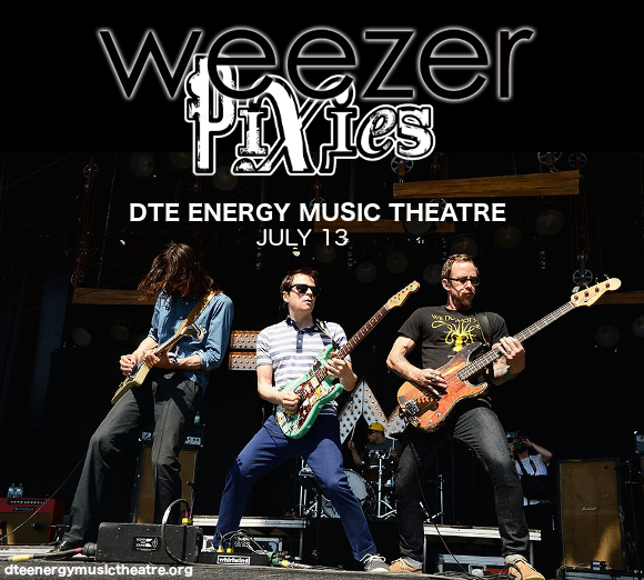 Weezer, Pixies & The Wombats at DTE Energy Music Theatre