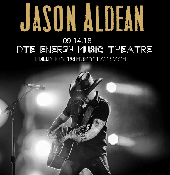 Jason Aldean, Luke Combs & Lauren Alaina at DTE Energy Music Theatre