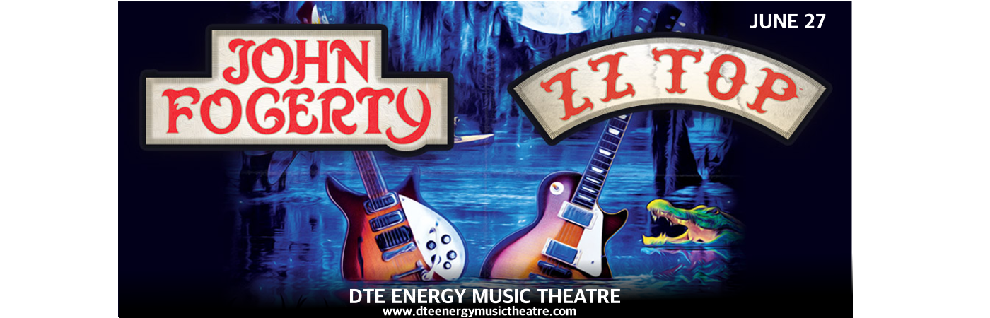 John Fogerty & ZZ Top at DTE Energy Music Theatre