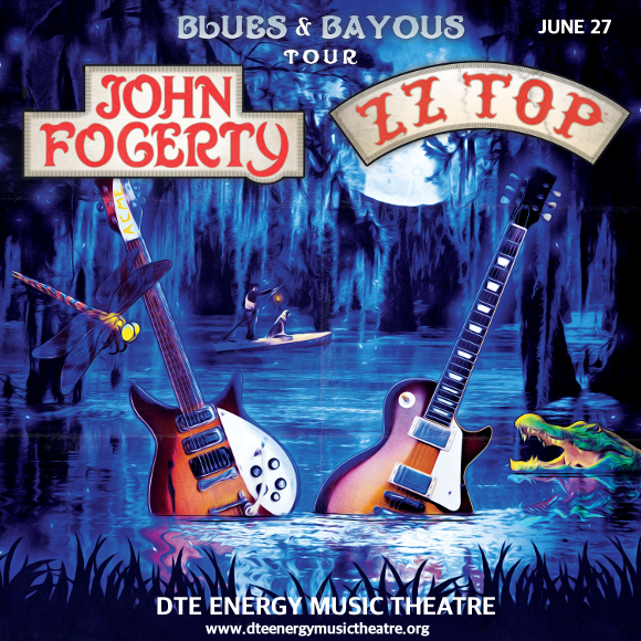 John Fogerty & ZZ Top at DTE Energy Music Theatre