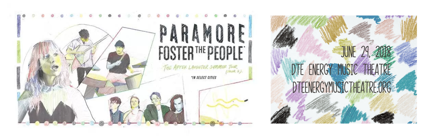 Paramore & Foster The People at DTE Energy Music Theatre