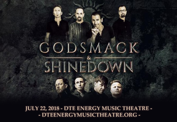 Shinedown & Godsmack at DTE Energy Music Theatre