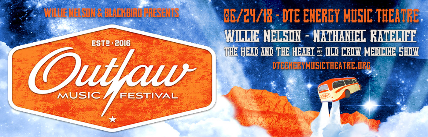 Outlaw Music Festival: Willie Nelson, Nathaniel Rateliff, The Head and The Heart & Old Crow Medicine Show at DTE Energy Music Theatre