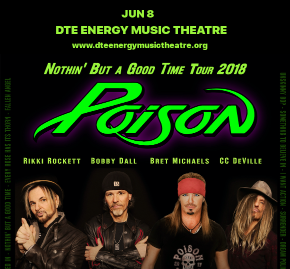 Poison & Cheap Trick at DTE Energy Music Theatre
