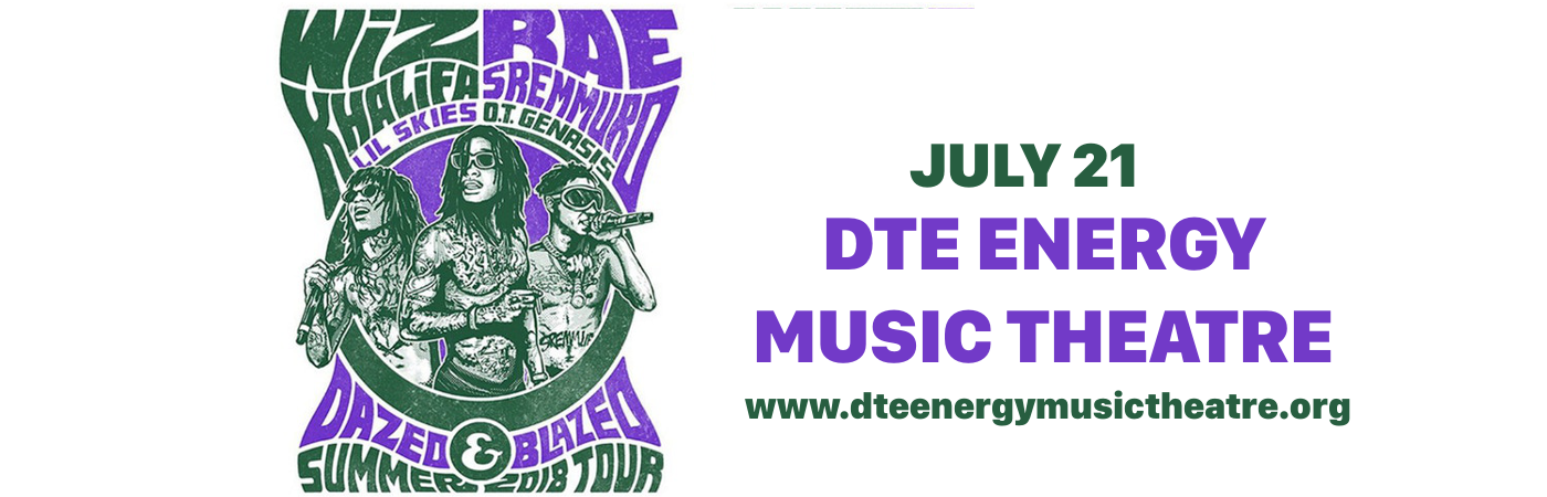 Wiz Khalifa & Rae Sremmurd at DTE Energy Music Theatre