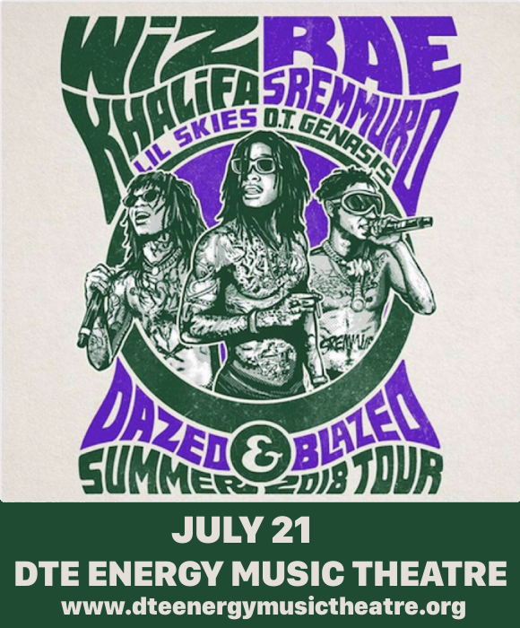 Wiz Khalifa & Rae Sremmurd at DTE Energy Music Theatre