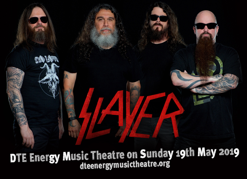 Slayer at DTE Energy Music Theatre