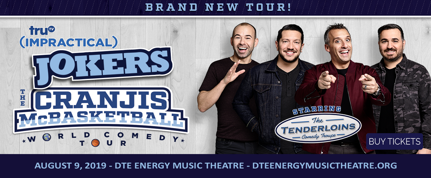 Cast Of Impractical Jokers at DTE Energy Music Theatre