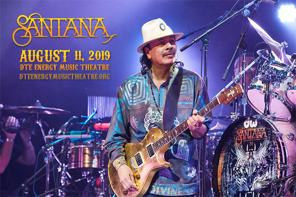 Santana at DTE Energy Music Theatre
