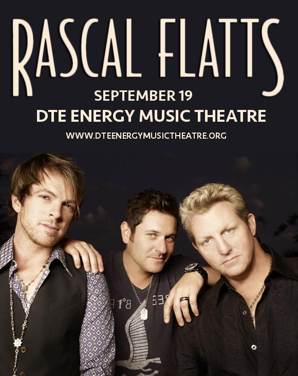 Rascal Flatts at DTE Energy Music Theatre