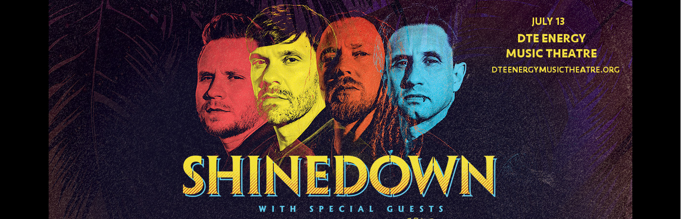 Shinedown at DTE Energy Music Theatre