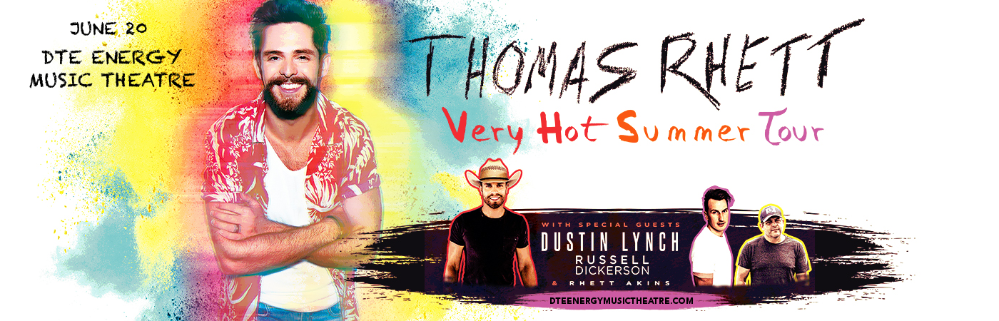 Thomas Rhett, Dustin Lynch & Russell Dickerson