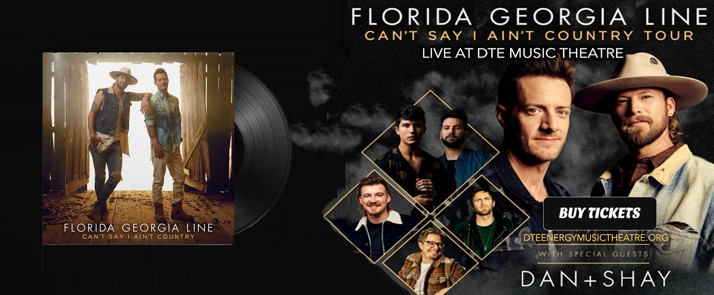 Florida Georgia Line, Dan and Shay & Morgan Wallen at DTE Energy Music Theatre tickets Florida Georgia Line, Dan and Shay & Morgan Wallen at DTE Energy Music Theatre