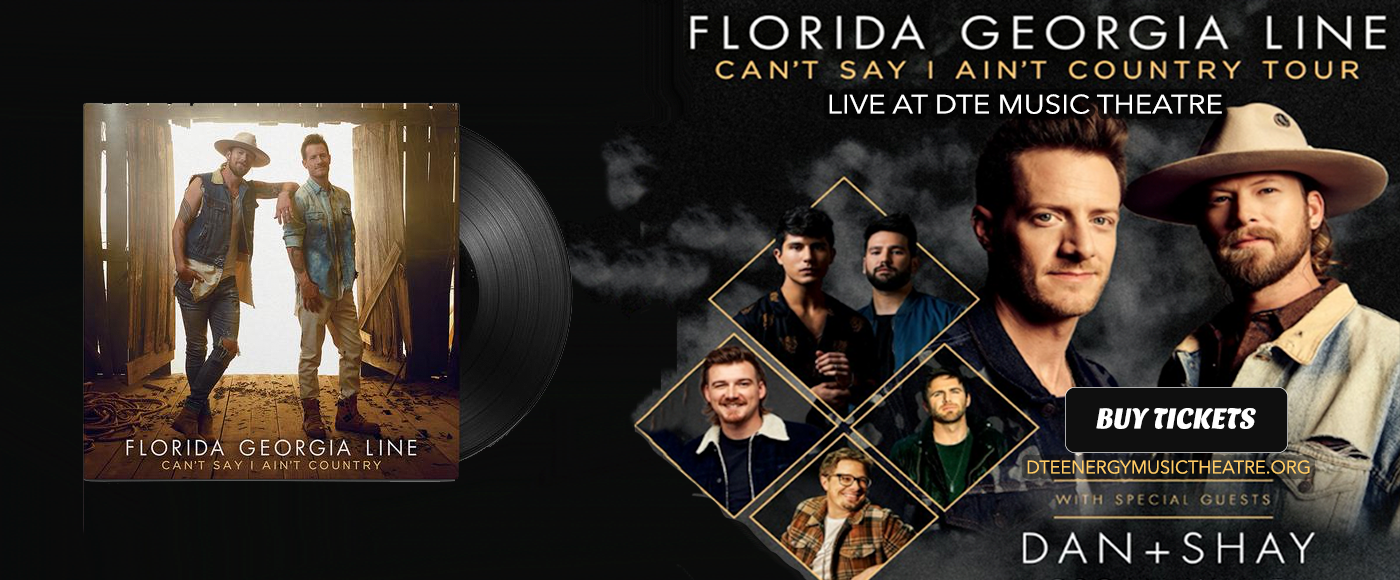 Florida Georgia Line, Dan and Shay & Morgan Wallen at DTE Energy Music Theatre