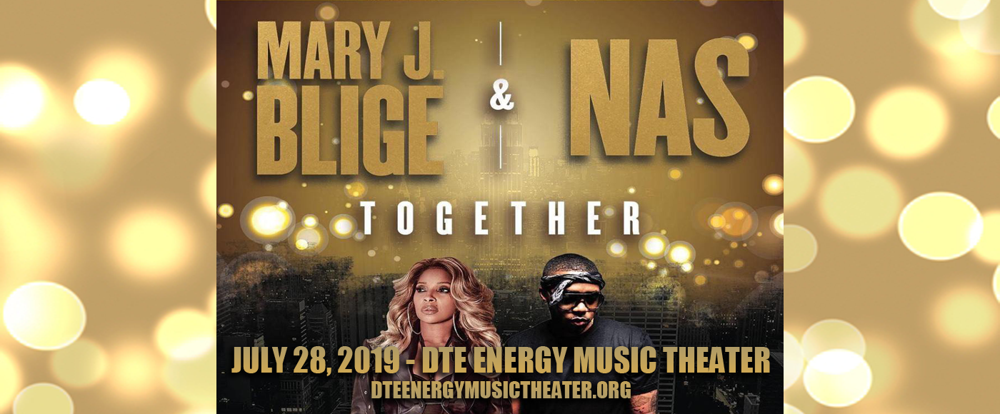 Mary J. Blige & Nas at DTE Energy Music Theatre