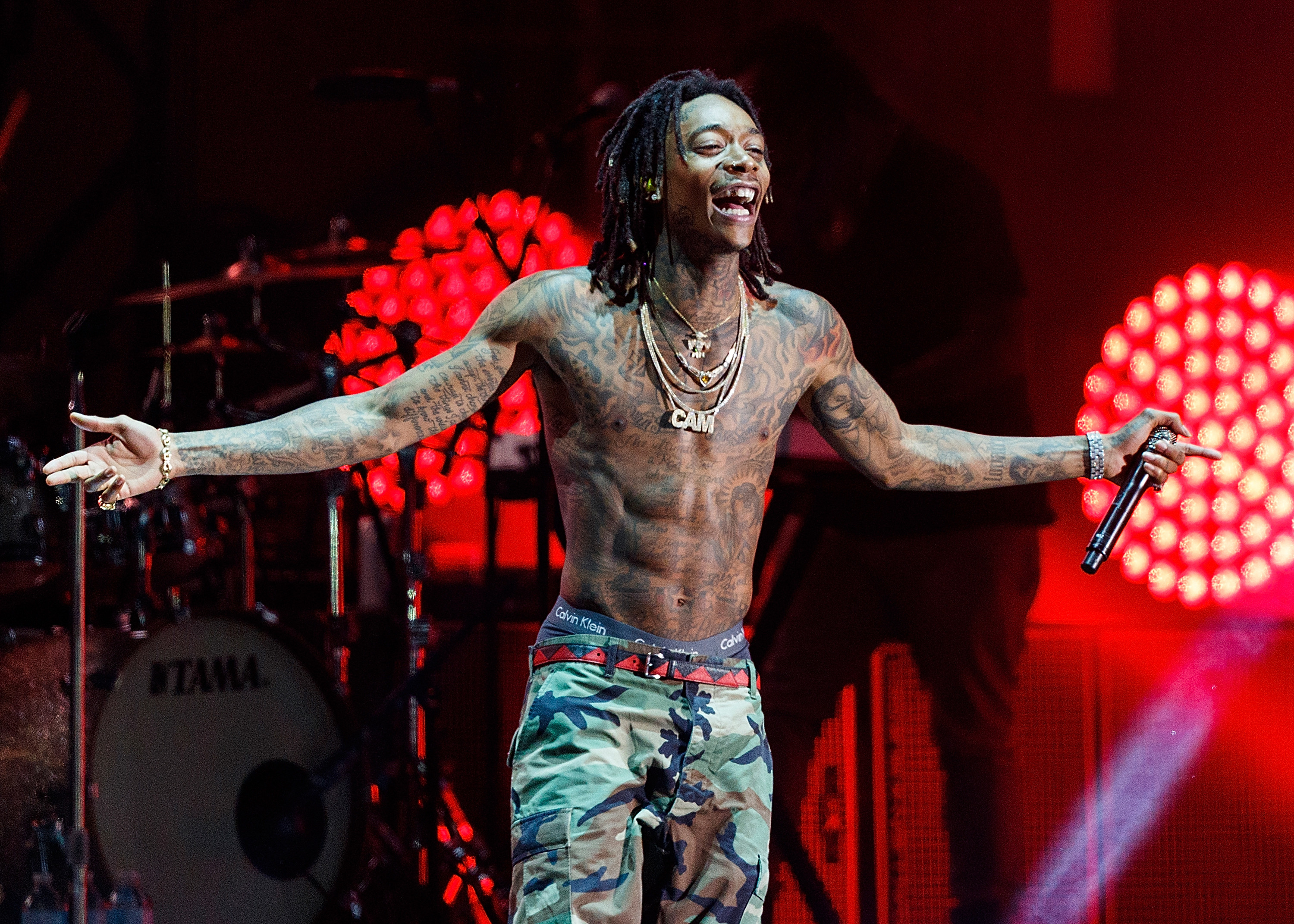 Wiz Khalifa & French Montana at DTE Energy Music Theatre