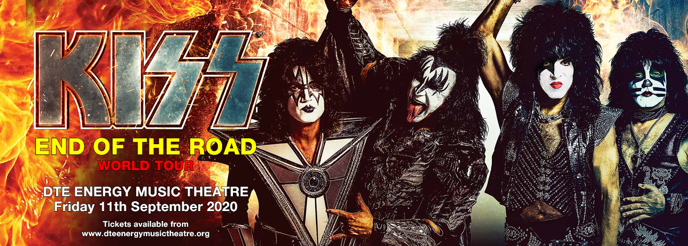 Kiss: The End Is Near... at DTE Energy Music Theatre tickets Kiss: The End Is Near... at DTE Energy Music Theatre