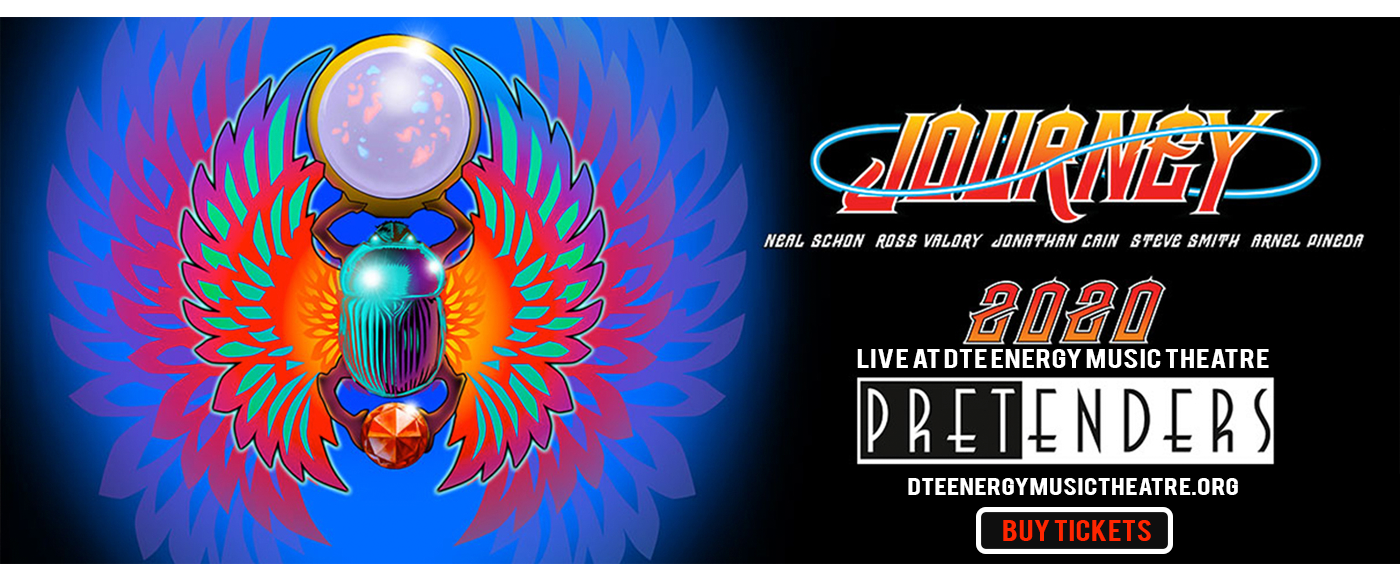 Journey & The Pretenders [CANCELLED] at DTE Energy Music Theatre