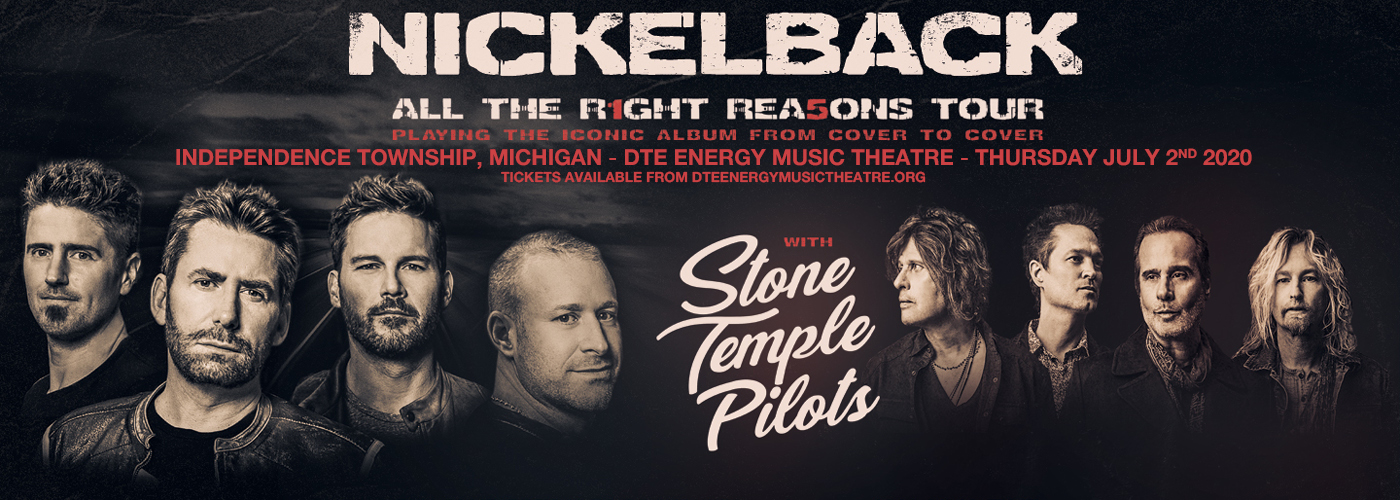 Nickelback, Stone Temple Pilots & Tyler Bryant and The Shakedown [CANCELLED]