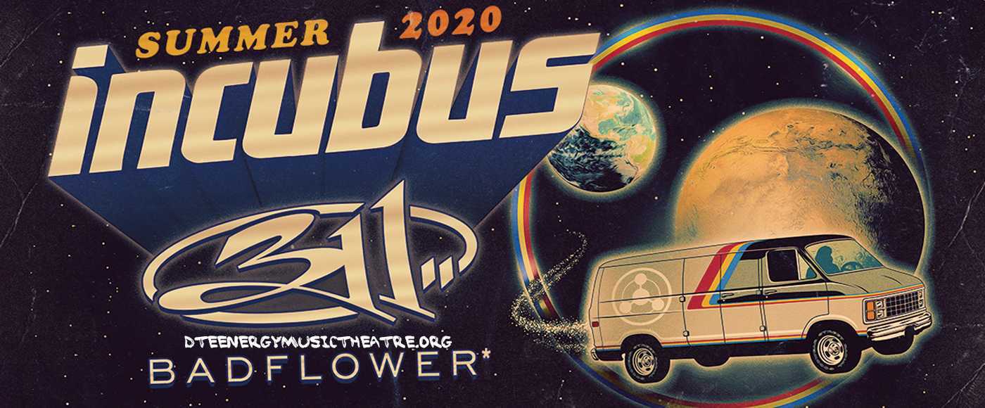 Incubus, 311 & Badflower [CANCELLED] at DTE Energy Music Theatre