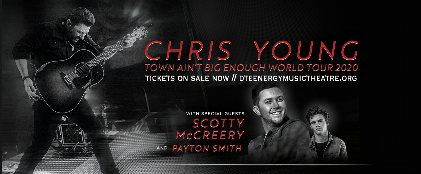 Chris Young, Scotty McCreery & Payton Smith [CANCELLED] at DTE Energy Music Theatre