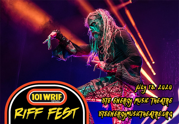 Riff Fest: Rob Zombie, Halestorm, Beartooth & The Blue Stones [CANCELLED] at DTE Energy Music Theatre