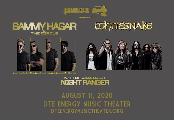 Sammy Hagar and the Circle & Whitesnake [CANCELLED] at DTE Energy Music Theatre