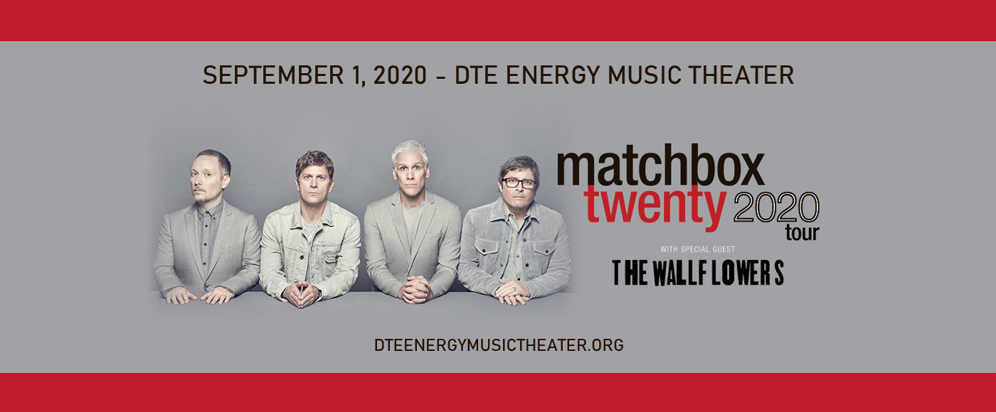 Matchbox Twenty & The Wallflowers at DTE Energy Music Theatre tickets Matchbox Twenty & The Wallflowers at DTE Energy Music Theatre