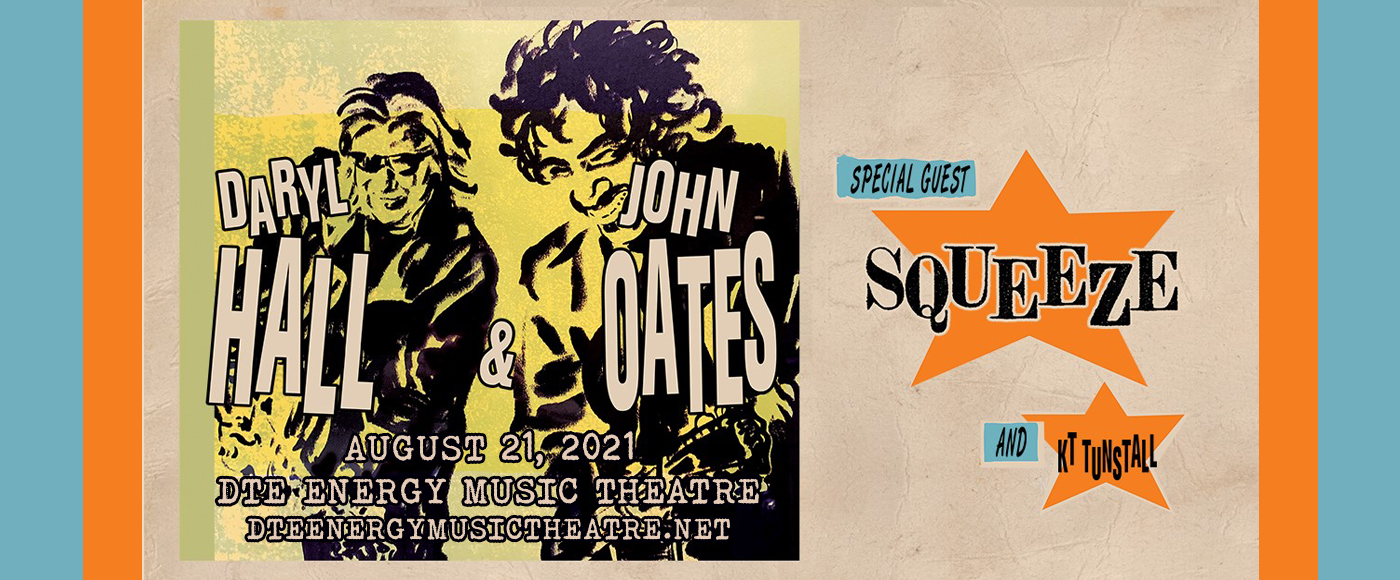 Hall and Oates, KT Tunstall & Squeeze at DTE Energy Music Theatre