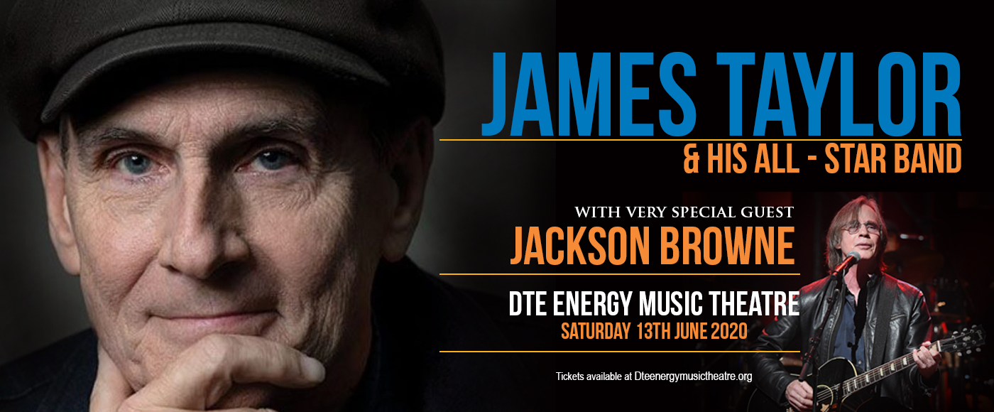 James Taylor & Jackson Browne at DTE Energy Music Theatre
