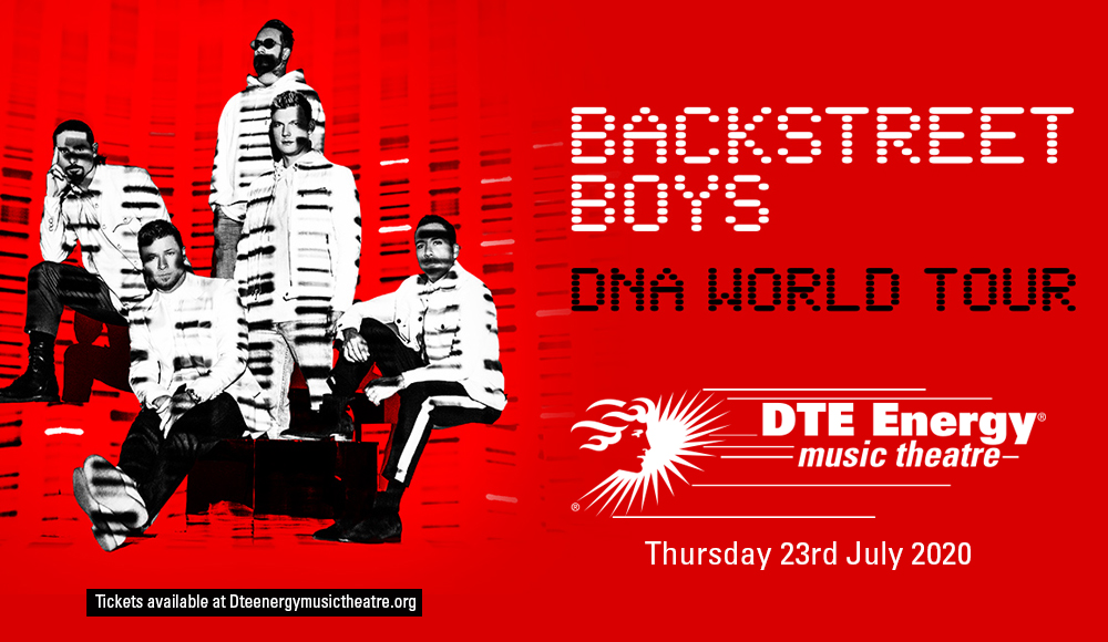 Backstreet Boys at DTE Energy Music Theatre