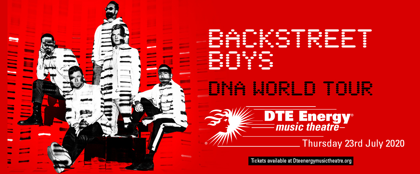 Backstreet Boys at DTE Energy Music Theatre