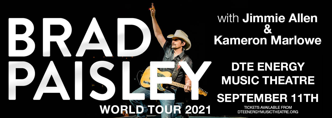 Brad Paisley at DTE Energy Music Theatre