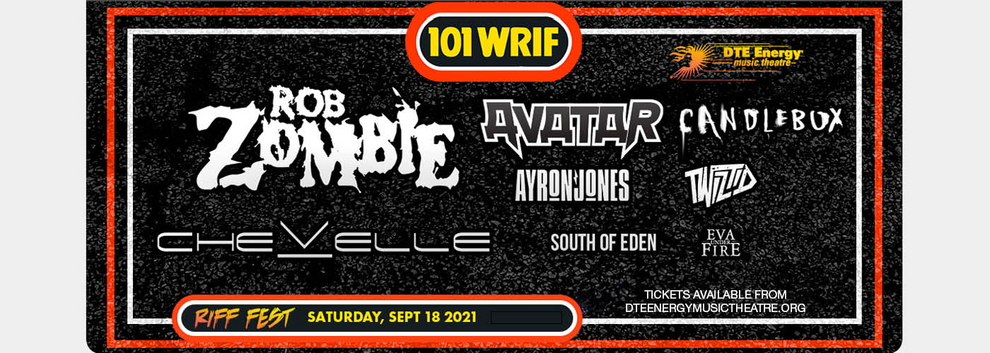 Riff Fest Day 1: Rob Zombie at DTE Energy Music Theatre