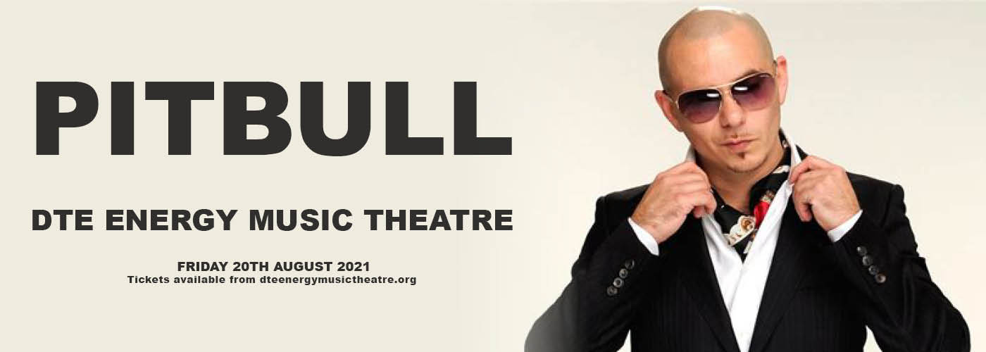 Pitbull at DTE Energy Music Theatre