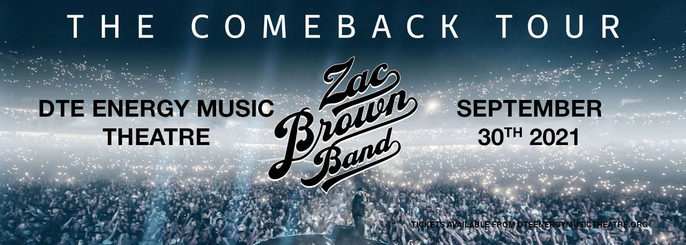 Zac Brown Band [CANCELLED] at DTE Energy Music Theatre