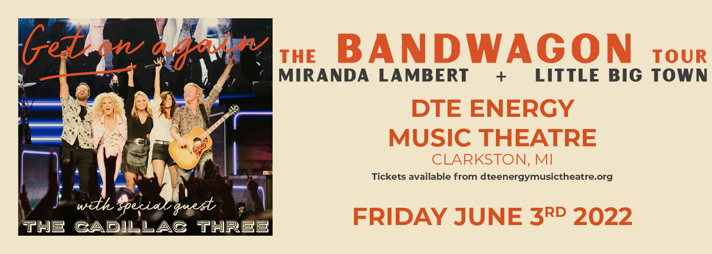 Miranda Lambert & Little Big Town: The Bandwagon Tour at DTE Energy Music Theatre