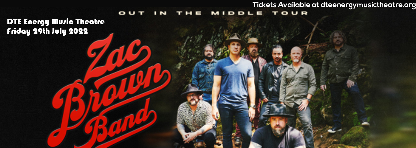 Zac Brown Band at DTE Energy Music Theatre