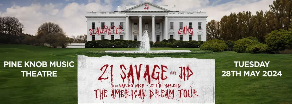 21 Savage at Pine Knob Music Theatre
