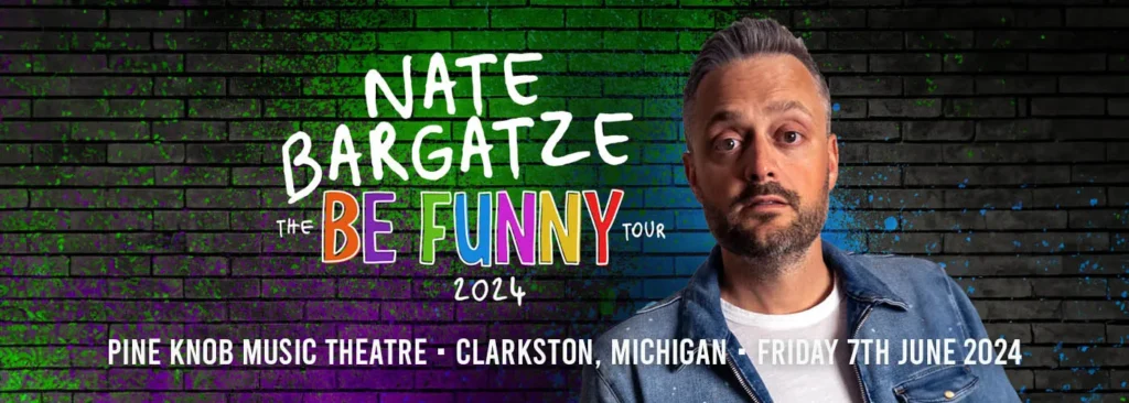 Nate Bargatze at Pine Knob Music Theatre