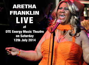 Aretha Franklin at DTE Energy Music Theatre