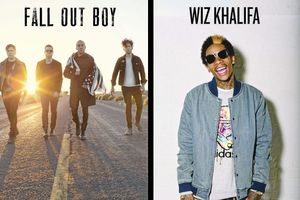 Fall Out Boy, Wiz Khalifa & Hoodie Allen at DTE Energy Music Theatre