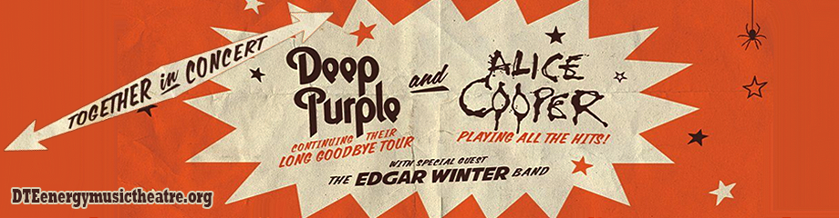 Deep Purple & Alice Cooper at DTE Energy Music Theatre