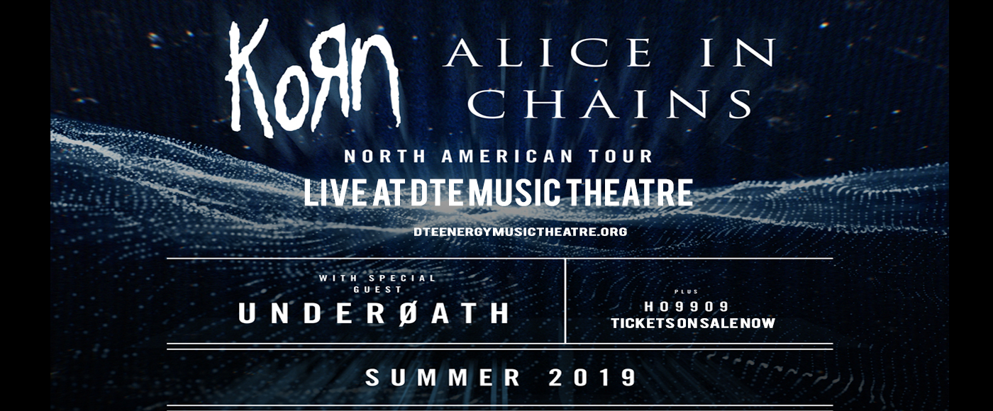 Korn & Alice In Chains at DTE Energy Music Theatre
