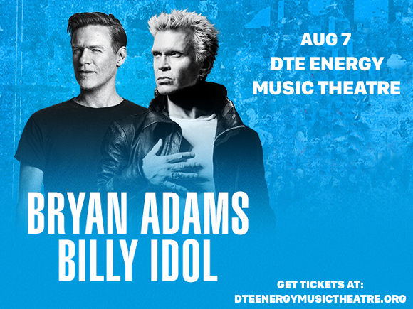 Bryan Adams & Billy Idol at DTE Energy Music Theatre