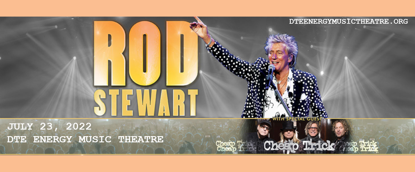 Rod Stewart & Cheap Trick at DTE Energy Music Theatre